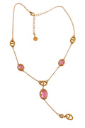Collier mailles marine