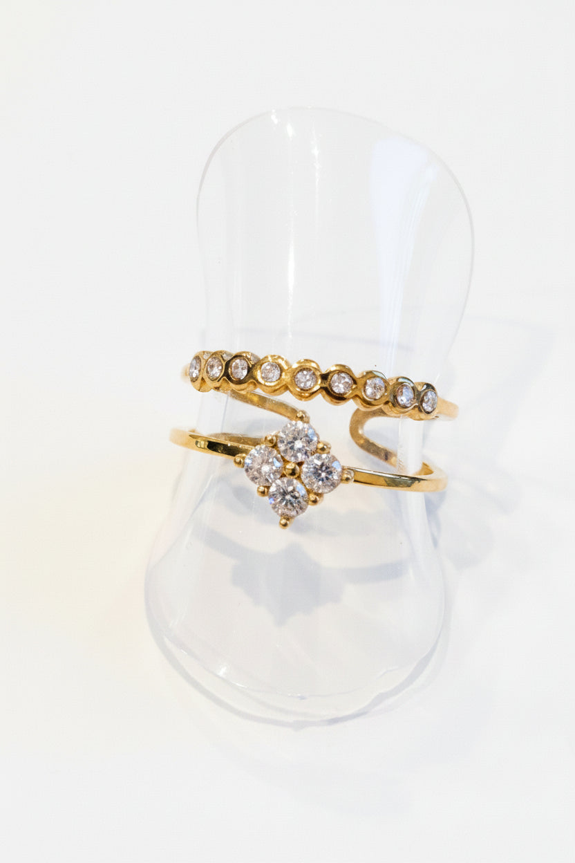 Bague dorée