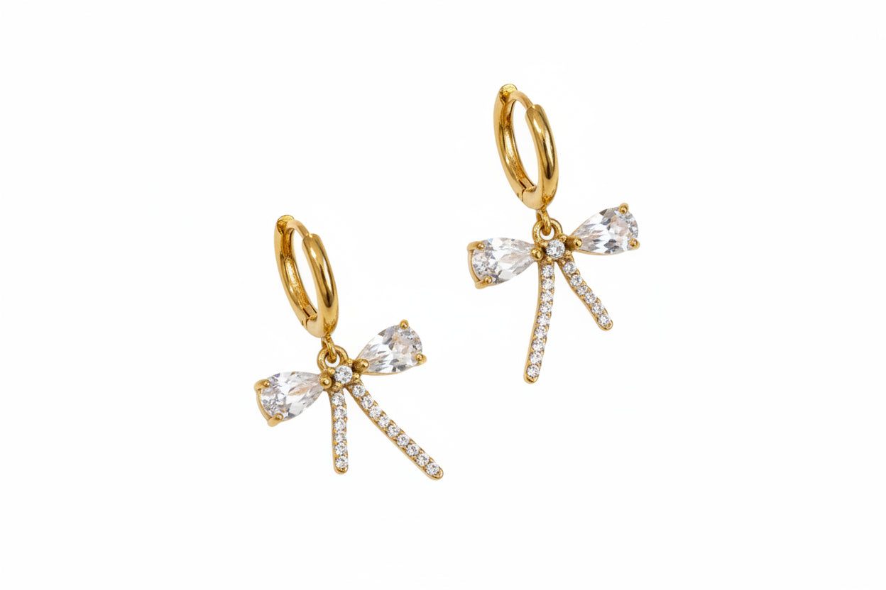 Boucles d'oreilles dorées
